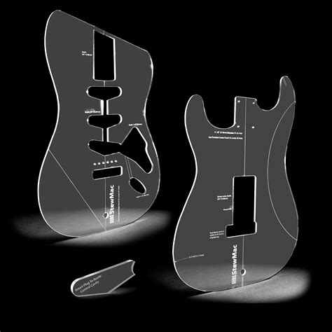 Stratocaster Routing Template